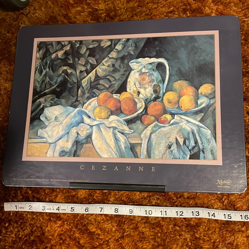 1980’s Cezanne writing board for lap